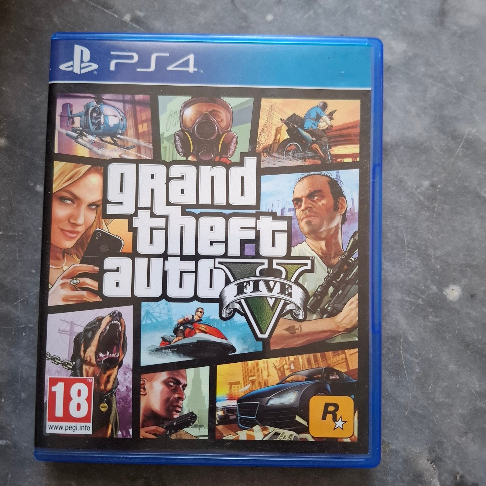 Grand Theft Auto V (GTA 5) PS4, Spelcomputers en Games, Games | Sony PlayStation 4, Avontuur en Actie, Online, Vanaf 18 jaar, 1 speler