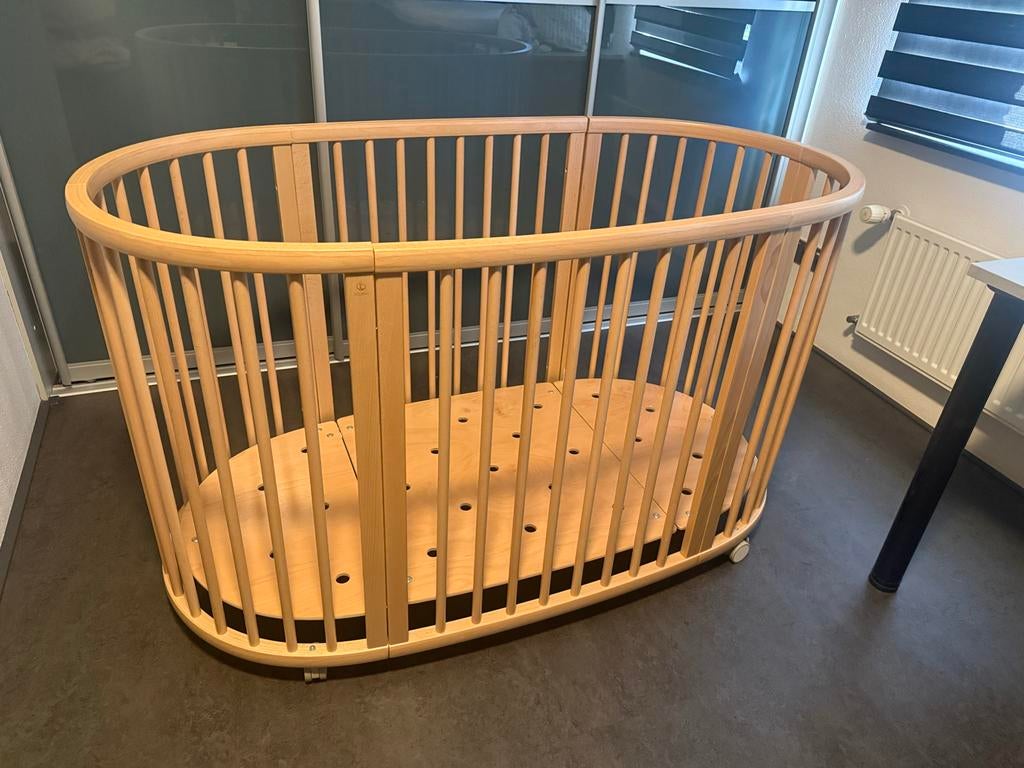 Stokke Sleepi bed V3 incl. Matras, Kinderen en Baby's, Babywiegjes en Ledikanten, Ophalen, Gebruikt, Ledikant