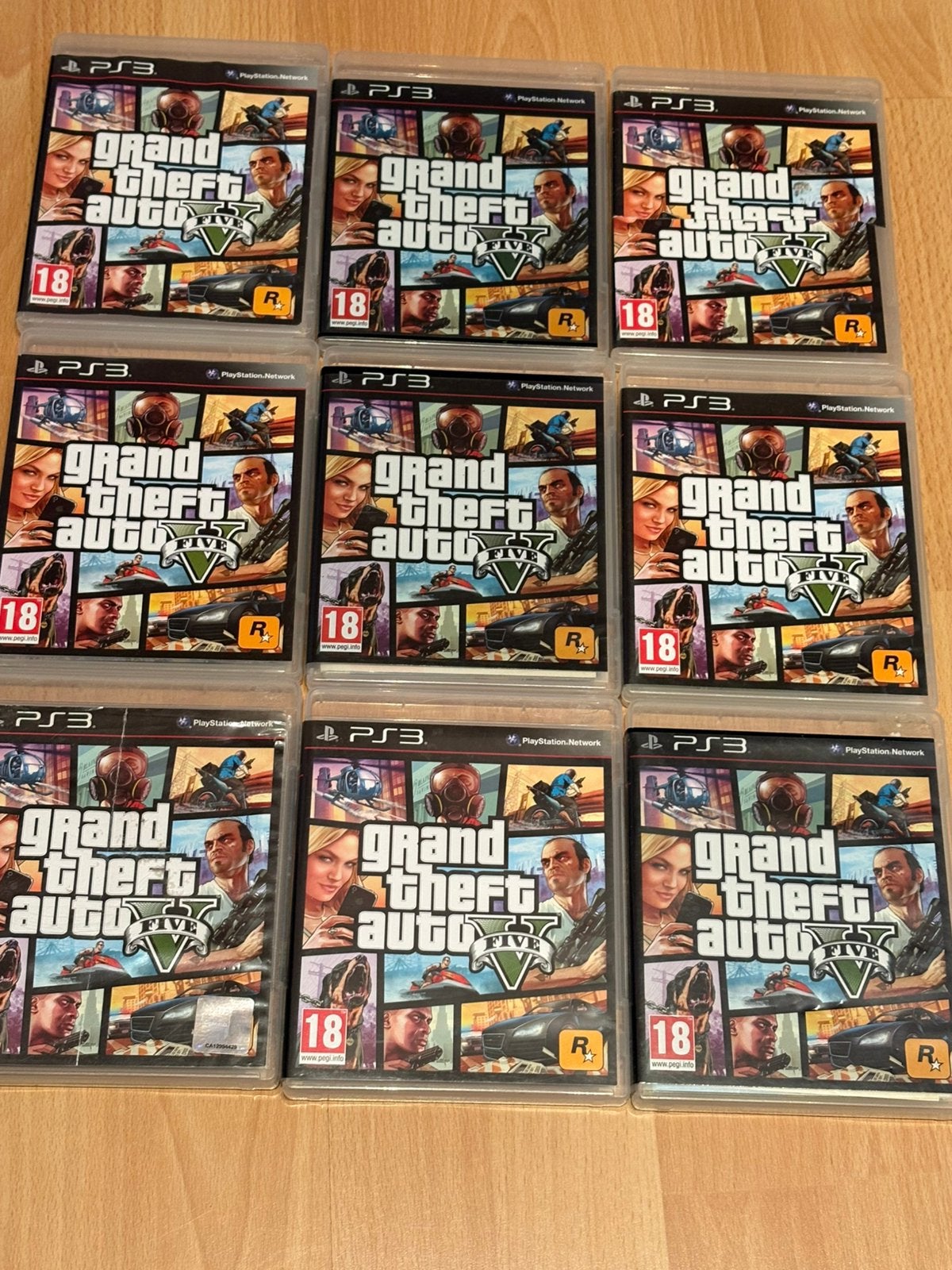 Ps3 9x GTA 5 voor eur 30,-, Avontuur en Actie, Gebruikt, Vanaf 18 jaar, 1 speler