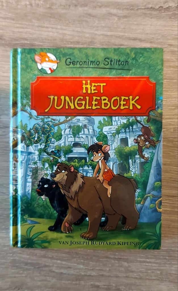 Geronimo Stilton  Jungle boek, Boeken, Ophalen of Verzenden, Gelezen, Fictie algemeen