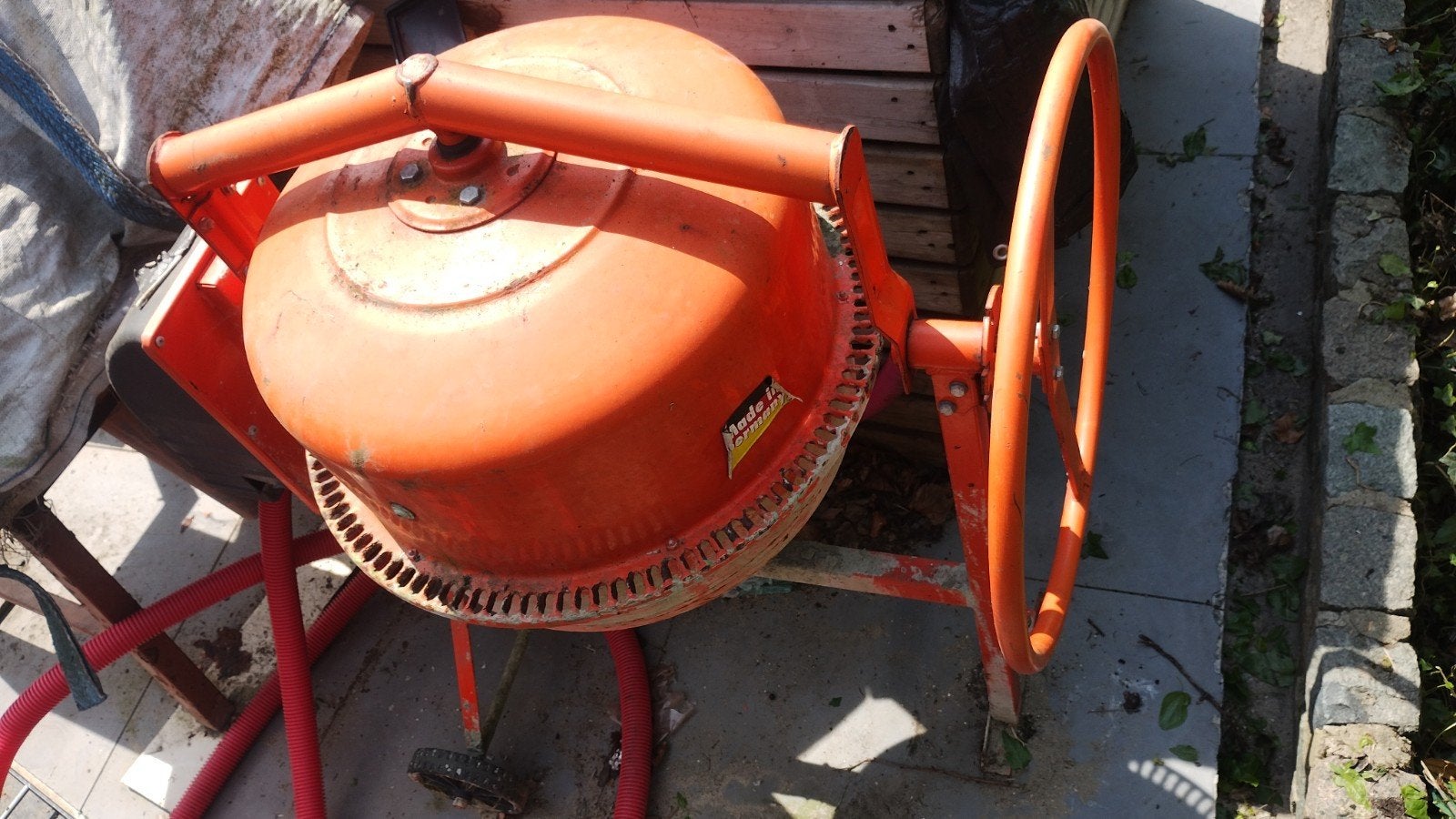 Betonmolen 135 liter, Doe-het-zelf en Verbouw, Betonmolens, Ophalen of Verzenden