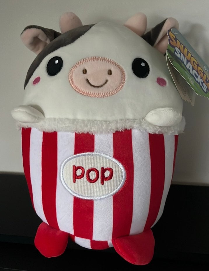 Nieuw! Snuggle snacks popcorn koe!, Ophalen, Nieuw, Koe