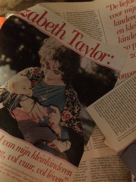 2 artikelen over Elizabeth Taylor uit de libelle, Ophalen of Verzenden, Gebruikt, Boek, Tijdschrift of Artikel