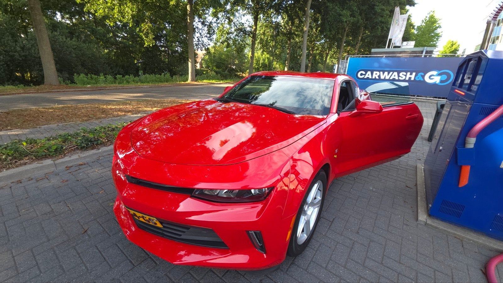 Chevrolet Camaro 2017 Rood, Auto's, 275 pk, 1998 cc, Camaro, 4 stoelen