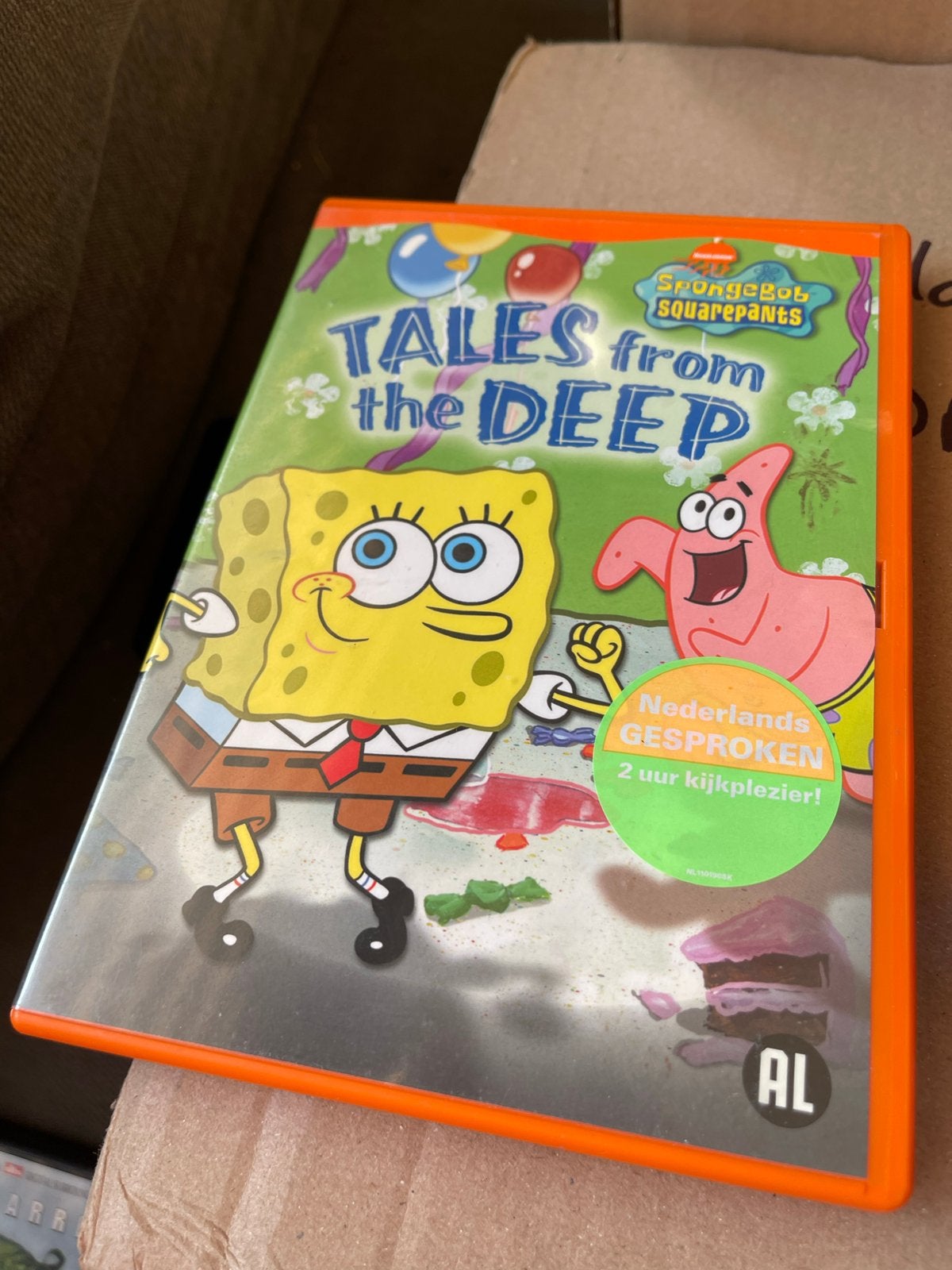 SpongeBob SquarePants - Tales from the Deep DVD, Cd's en Dvd's, Gebruikt, Animatie, Alle leeftijden, Tv-serie