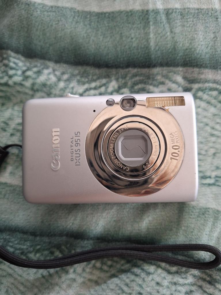 Canon Digital IXUS 95 IS - Compact Camera incl toebehoren, Audio, Tv en Foto, Fotocamera's Digitaal, Gebruikt, Canon, Compact