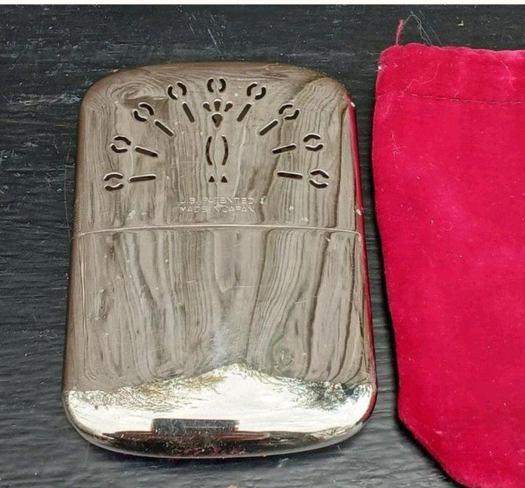 Vintage Handwarmer met Zakje - Ideaal voor Koude Dage, Ophalen of Verzenden, Gebruikt