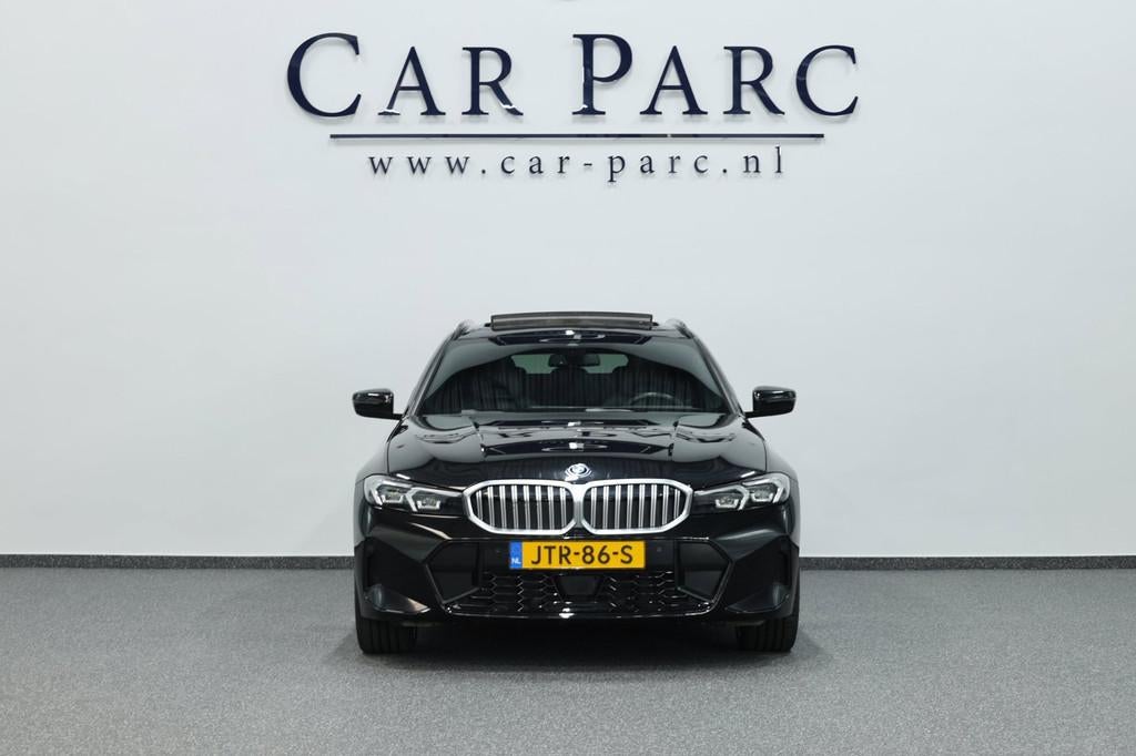 BMW 3-serie Touring 330e M Sport BTW/LED/VIRTUAL/SFEER/PANO/, 1998 cc, Euro 6, 4 cilinders, Zwart