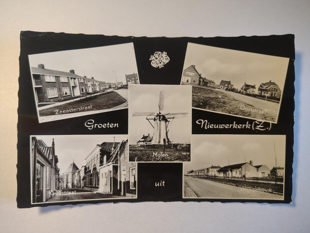 Nieuwerkerk Groeten uit, Verzamelen, Ansichtkaarten | Nederland, Ophalen of Verzenden