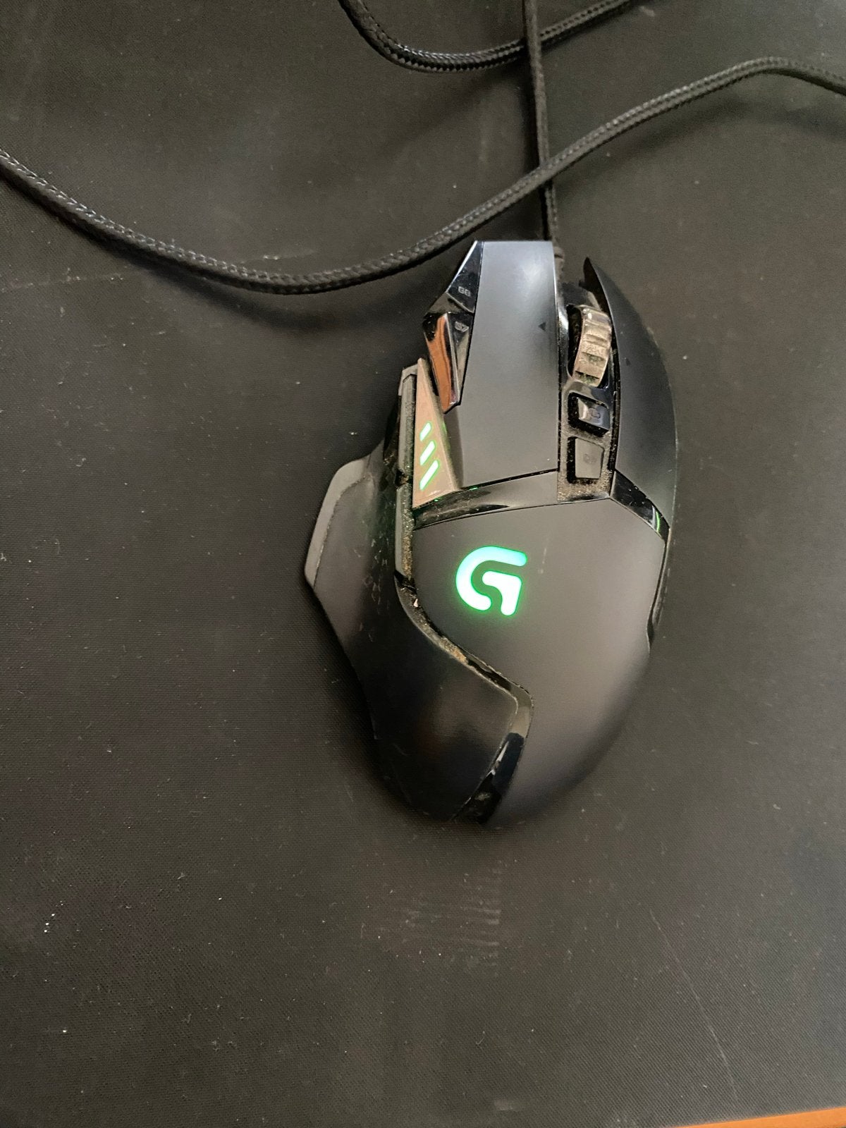 Logitech G502 Gaming Muis - Werkt perfect!, Computers en Software, Muizen, Gebruikt, Muis, Bedraad, Gaming muis, Ophalen