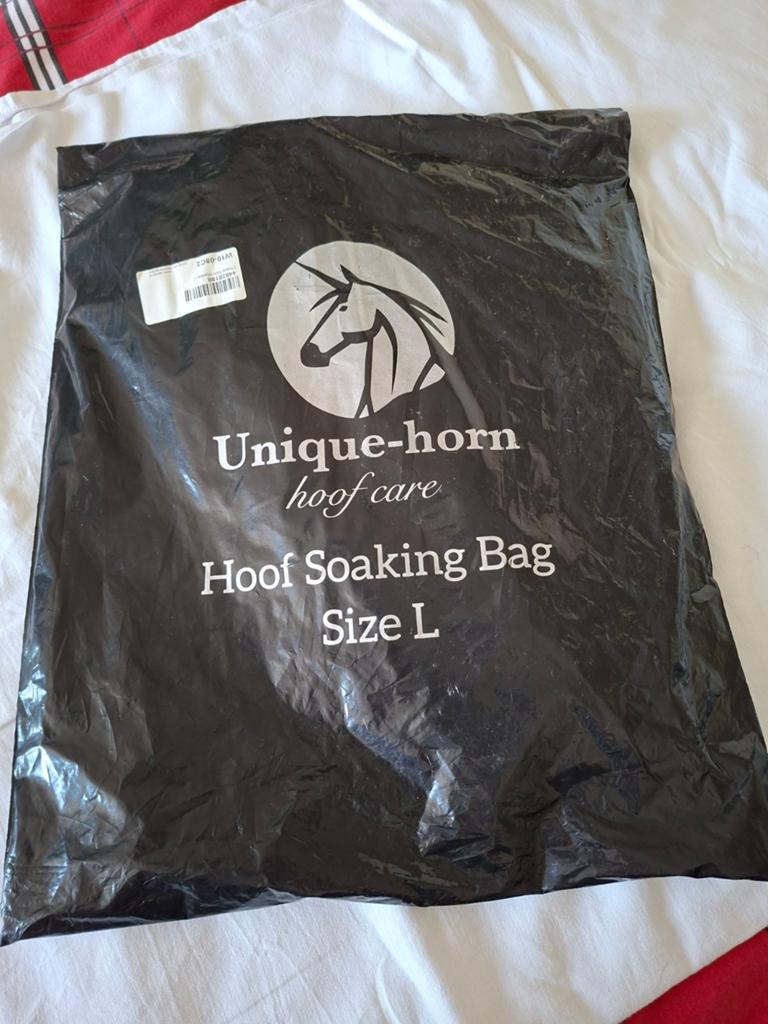 Hoof soaking bag L, Unique-horn, nieuw nog in verpakking, Ophalen