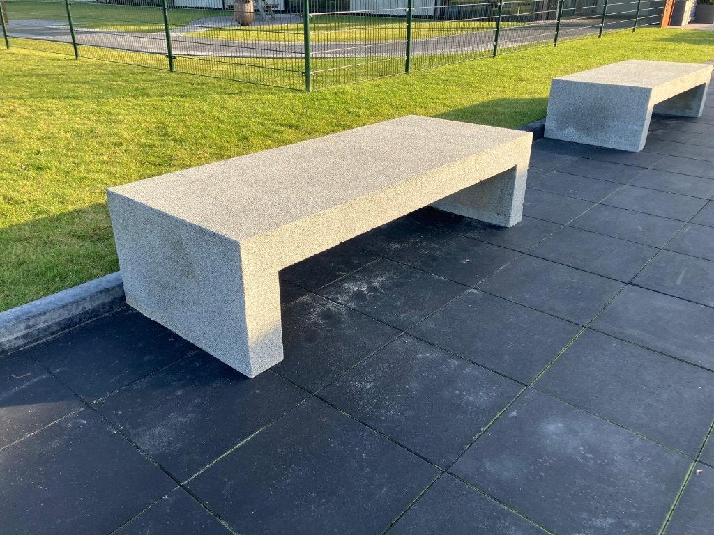 Betonnen Tuinbank, 80x50x199 cm, Praktisch maar prachtig!, Ophalen of Verzenden, Gebruikt, Beton, Overige typen
