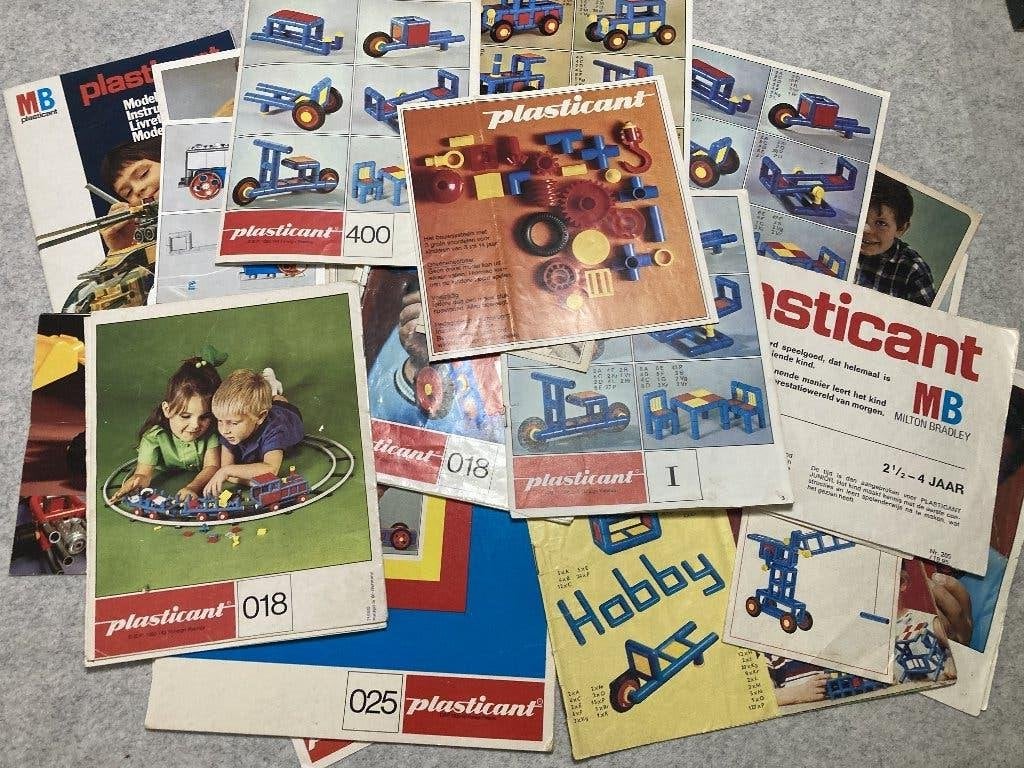 plasticant boekjes instructies vintage, Kinderen en Baby's, Ophalen of Verzenden, Gebruikt, Overige merken