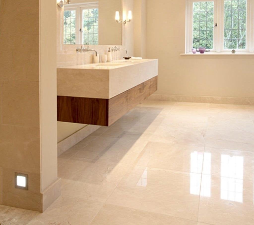 CREMA MARFIL MARMER, NATUURSTENEN VLOEREN, MARMER TEGELS!!, Ophalen of Verzenden, Nieuw, Overige materialen, Terrastegels