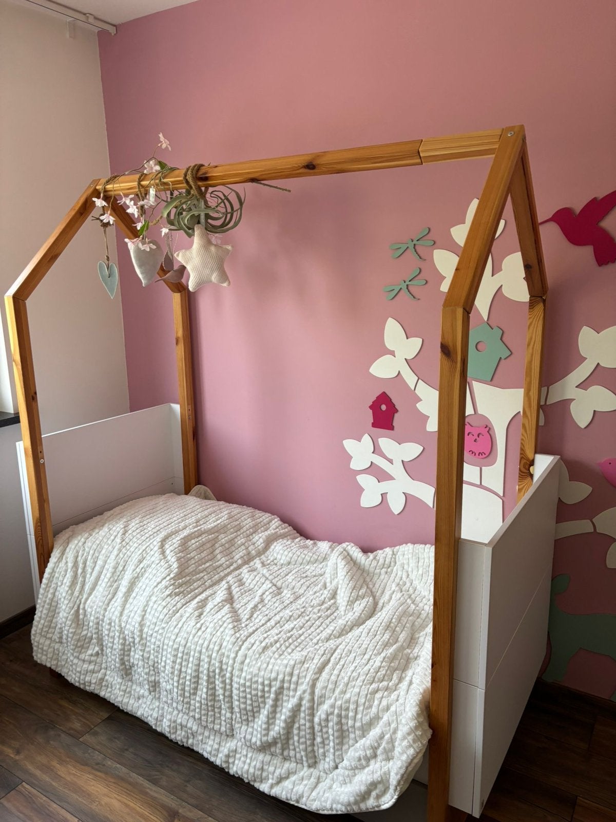 Meegroei ledikant 70x140, Ophalen, 70 tot 85 cm, 140 tot 160 cm, Zo goed als nieuw