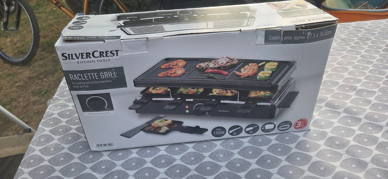 SilverCrest Raclette Grill - ZGAN in doos, Ophalen, Nieuw, 4 t/m 7 personen