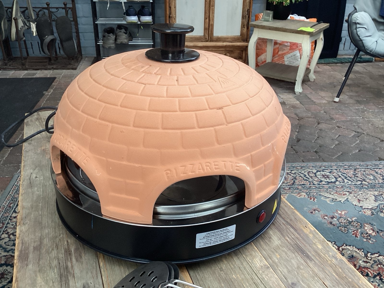 Pizzarette - Pizzaoven voor 6 personen, Ophalen, Minder dan 45 cm, Overige merken, Pizzaoven