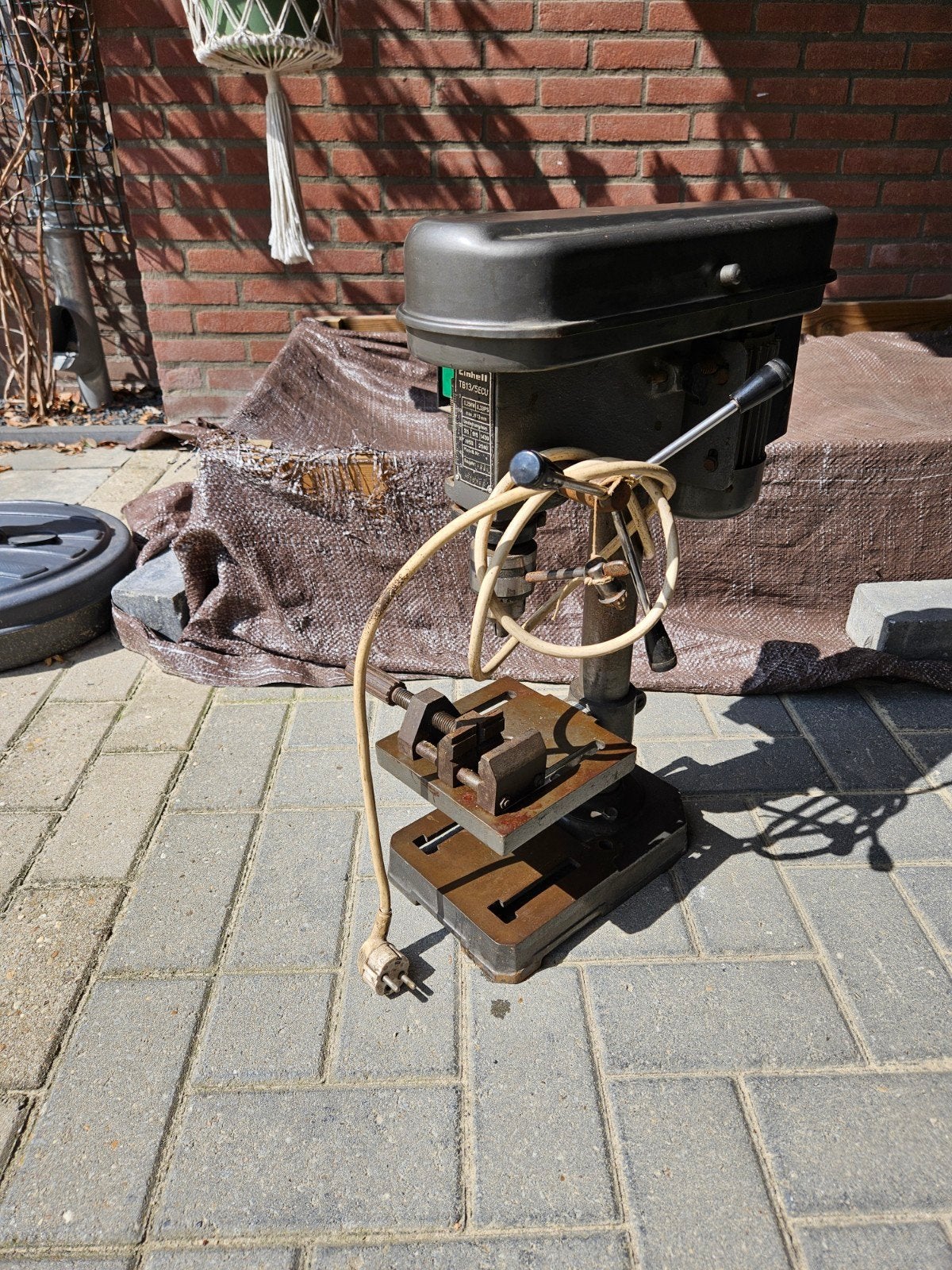 kolomboormachine einhell, Ophalen, Zo goed als nieuw