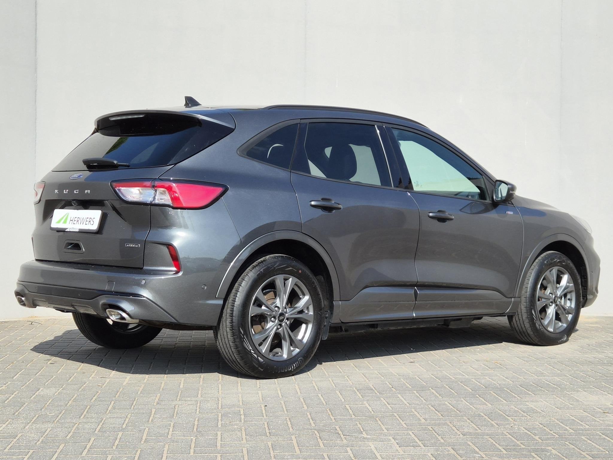 Ford Kuga 2.5 PHEV ST-Line X / SOH 91% / Dealer onderhouden, Auto's, 14 kWh, Gebruikt, Euro 6, Leder en Stof