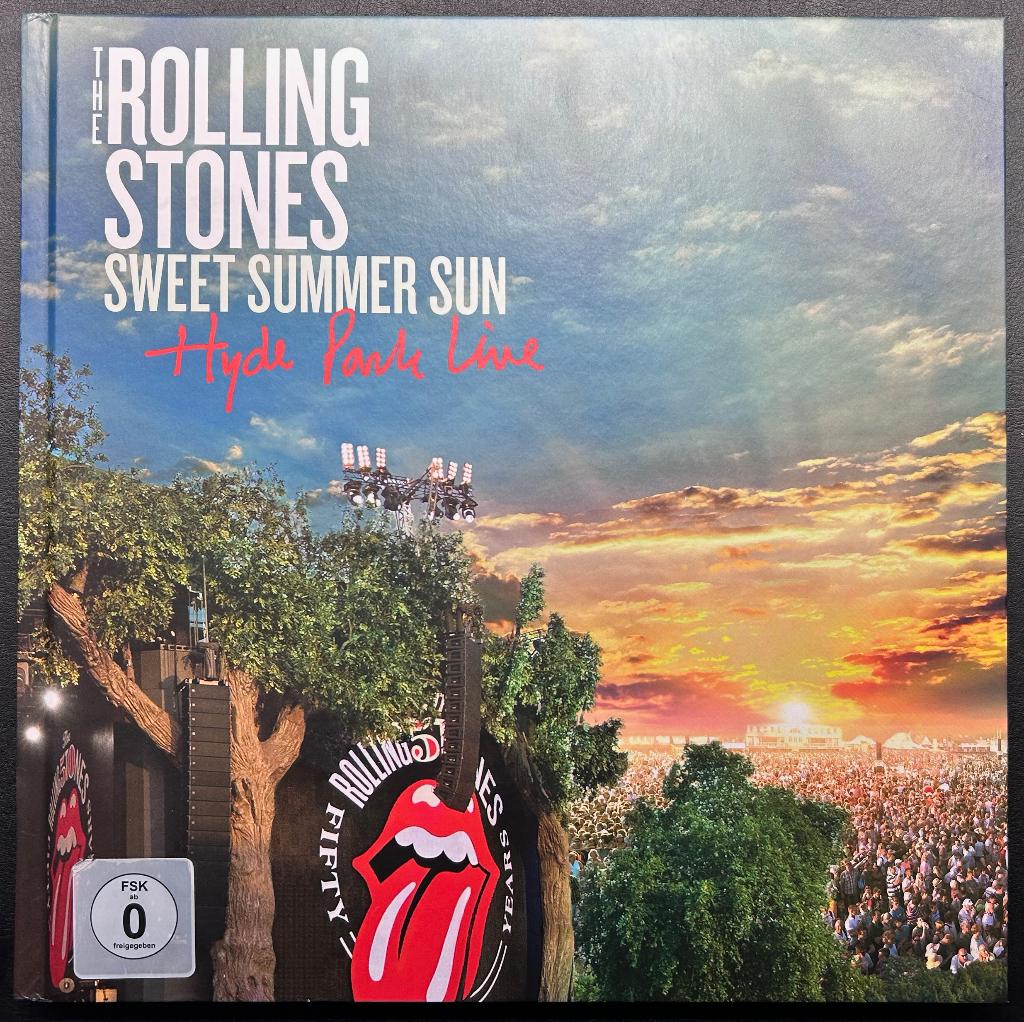 ROLLING STONES - Sweet summer sun ( 2CD/DVD/Blu-ray Boxset ), Ophalen of Verzenden, Zo goed als nieuw, Poprock