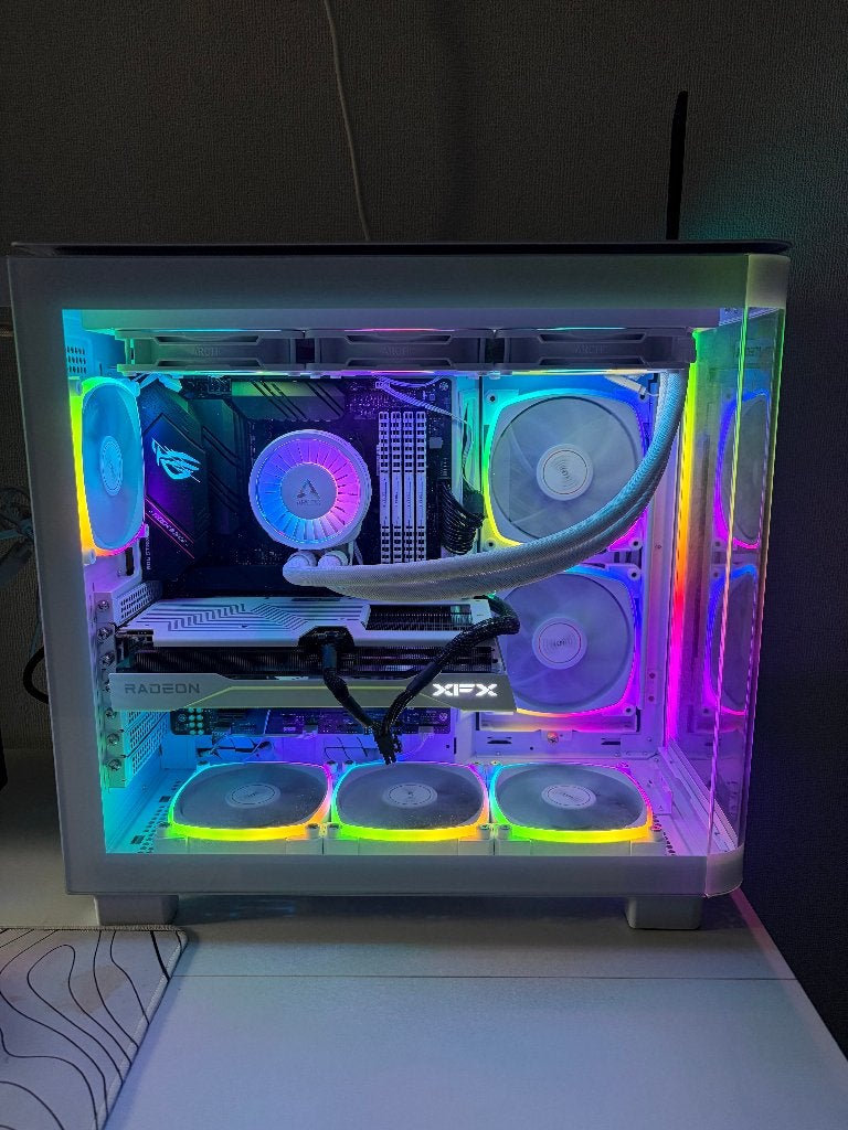 Gaming PC Ryzen 9 5950X + RX 9060XT 16GB - 32GB - NIEUWSTAAT, Computers en Software, Desktop Pc's, Ophalen, 32 GB, Zelf gebouwde pc