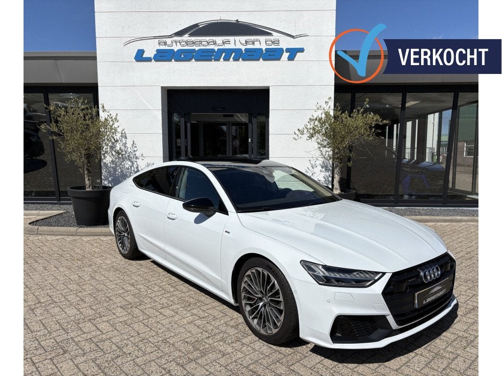 Audi A7 Sportback Sportback 55 TFSI-e Quattro | Competition, Auto's, Audi, Gebruikt, Euro 6, 4 cilinders, Leder