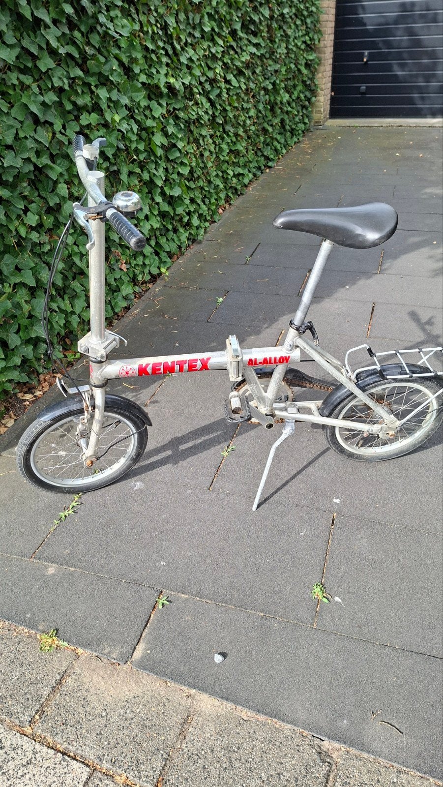 Vouwfiets, Ophalen, Gebruikt