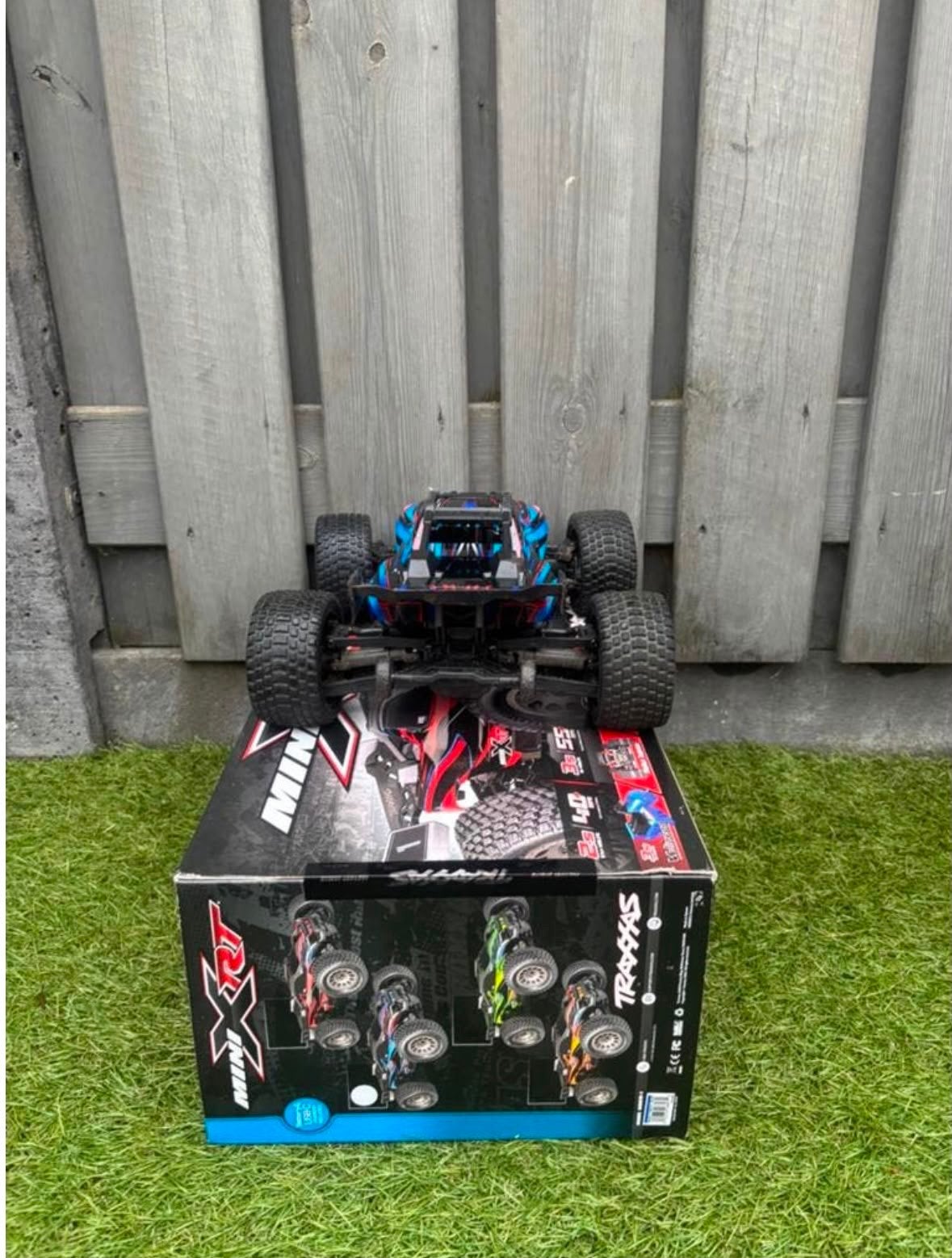 Traxxas Mini E-Revo VXL 1/16 RC Auto RTR, Auto offroad, Zo goed als nieuw, Schaal 1:16, RTR (Ready to Run)