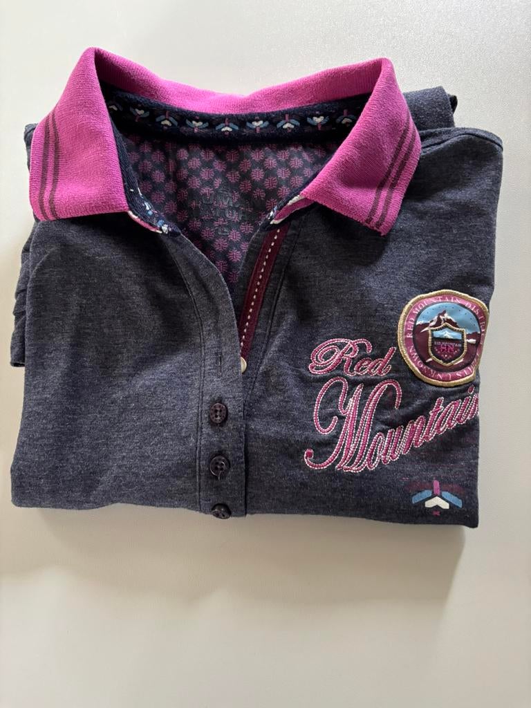42  Human Nature sportshirt-polo Red Mountain, Overige kleuren, Verzenden, Maat 42/44 (L), Zo goed als nieuw