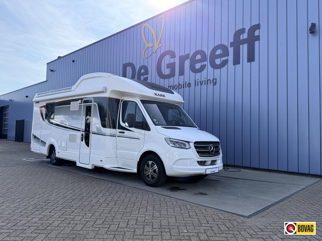 Kabe Travel Master Royal X 780 LQB, Vloeistofverwarming, Diesel, ESP-stabiliteitscontrole, 8 tot 9 meter