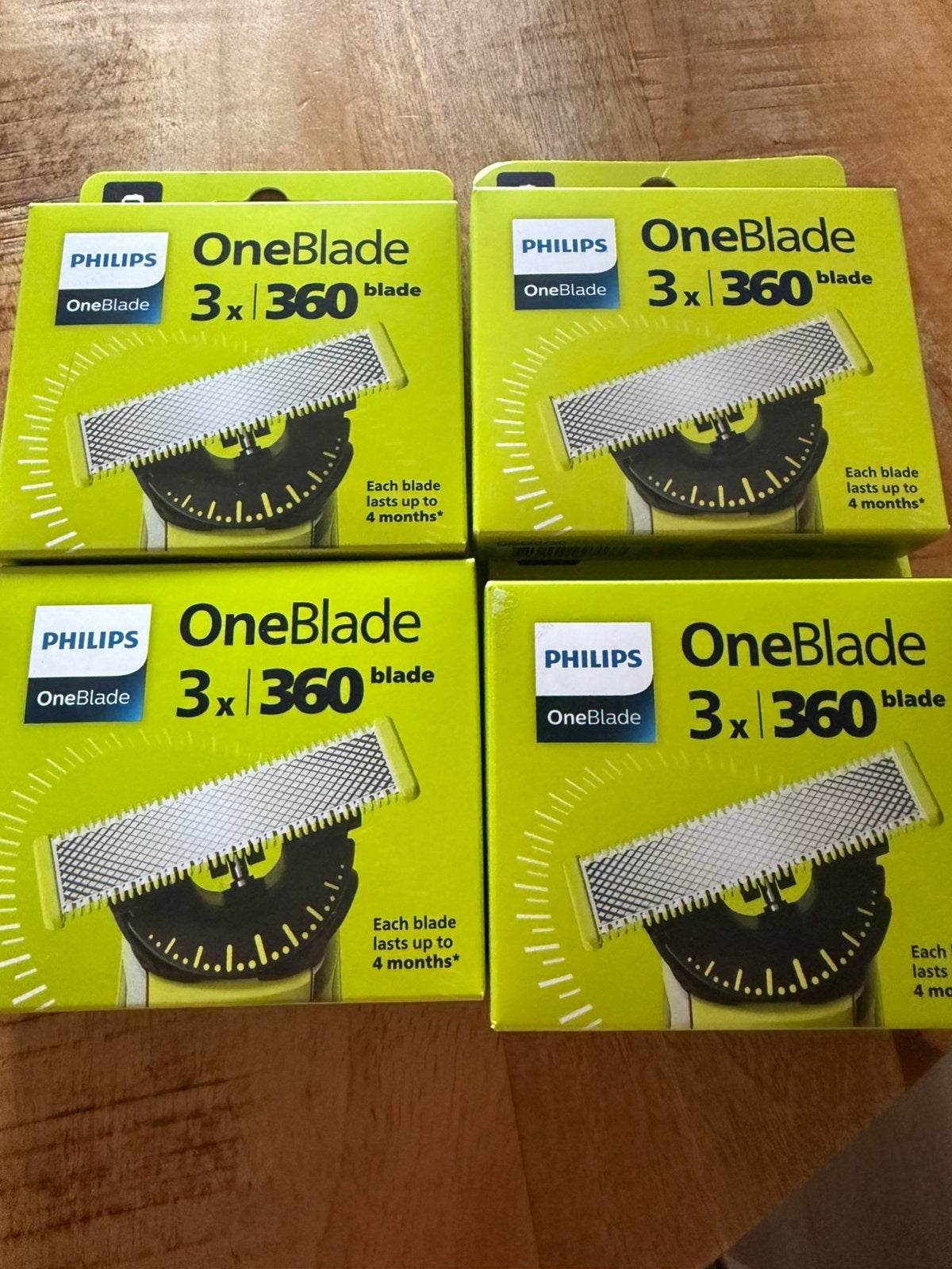 Phillips OneBlade 12 stuks, Ophalen of Verzenden, Nieuw, Gehele gezicht, Overige typen