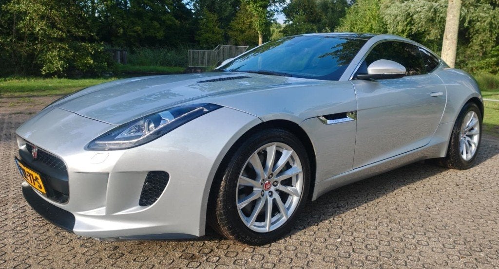 Jaguar F-type 3.0 V6 S/C 340pk 2016 Grijs, Auto's, Automaat, Achterwielaandrijving, F-type, 2995 cc