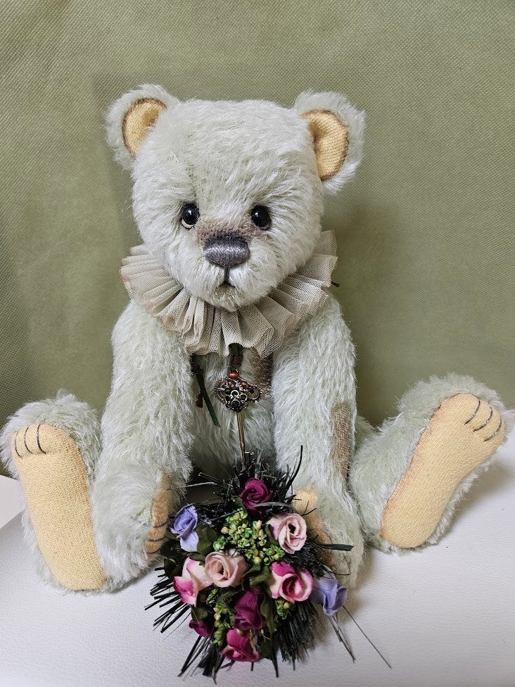 Charlie bears beer teddybeer Heirloom mohair Isabelle, Ophalen of Verzenden, Zo goed als nieuw, Stoffen beer, Overige merken