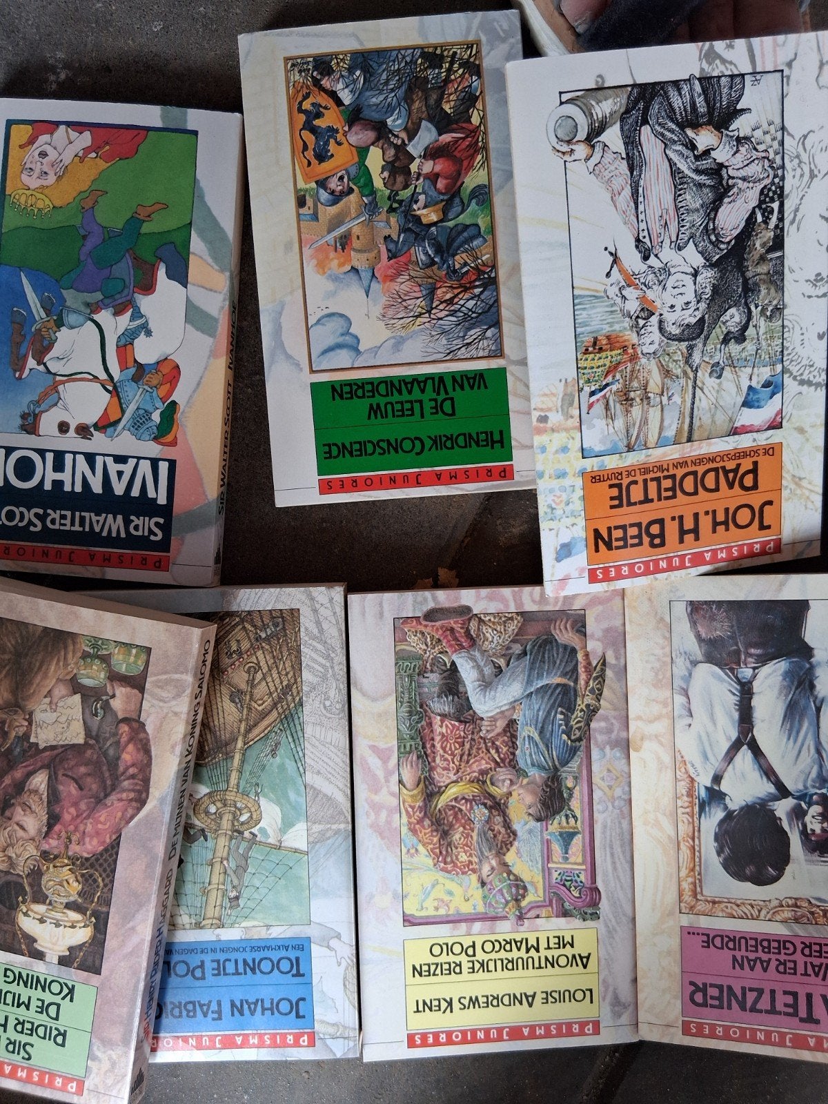Prisma Junior Boeken Collectie - Diverse Avonturenromans, Ophalen of Verzenden, Gelezen, Diverse Auteurs, Fictie algemeen