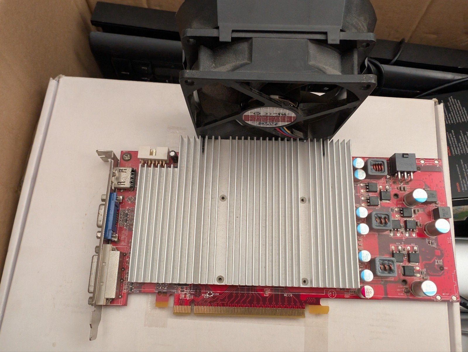 MSI Radeon X1600 Pro 256MB AGP Videokaart, Computers en Software, Gebruikt, AMD, Ophalen of Verzenden, Tv-Out