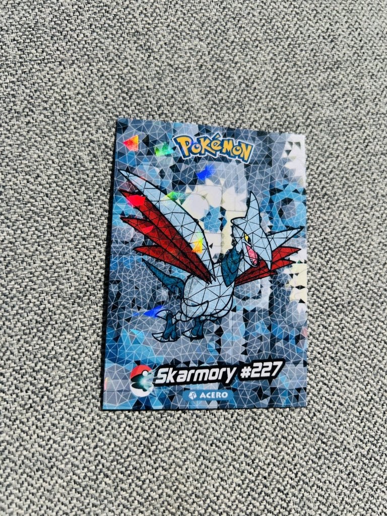 Skarmory 227 Johto Card Top Collection Promo Pokemon, Verzenden, Zo goed als nieuw, Losse kaart, Foil