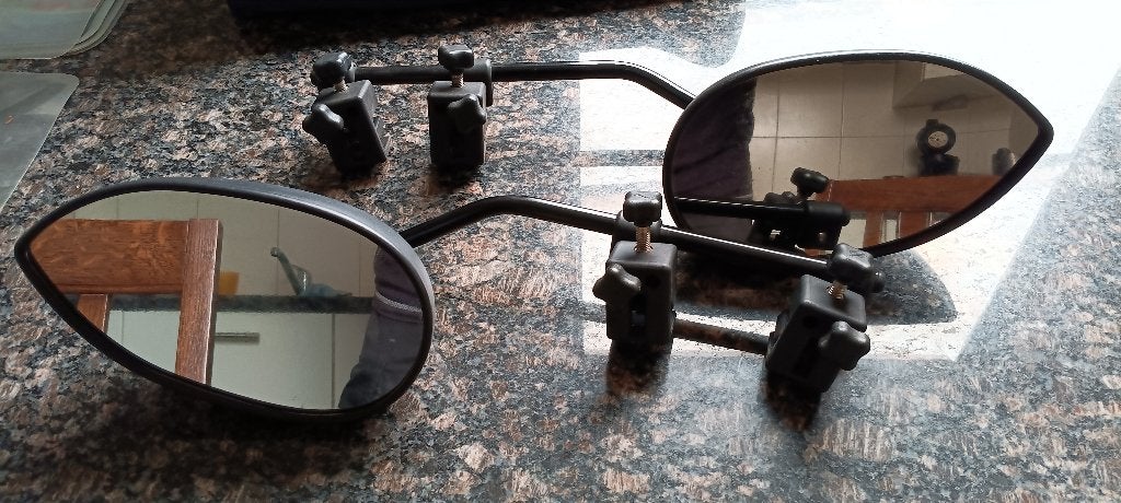 Te koop Caravanspiegelsset., Ophalen of Verzenden, Zo goed als nieuw