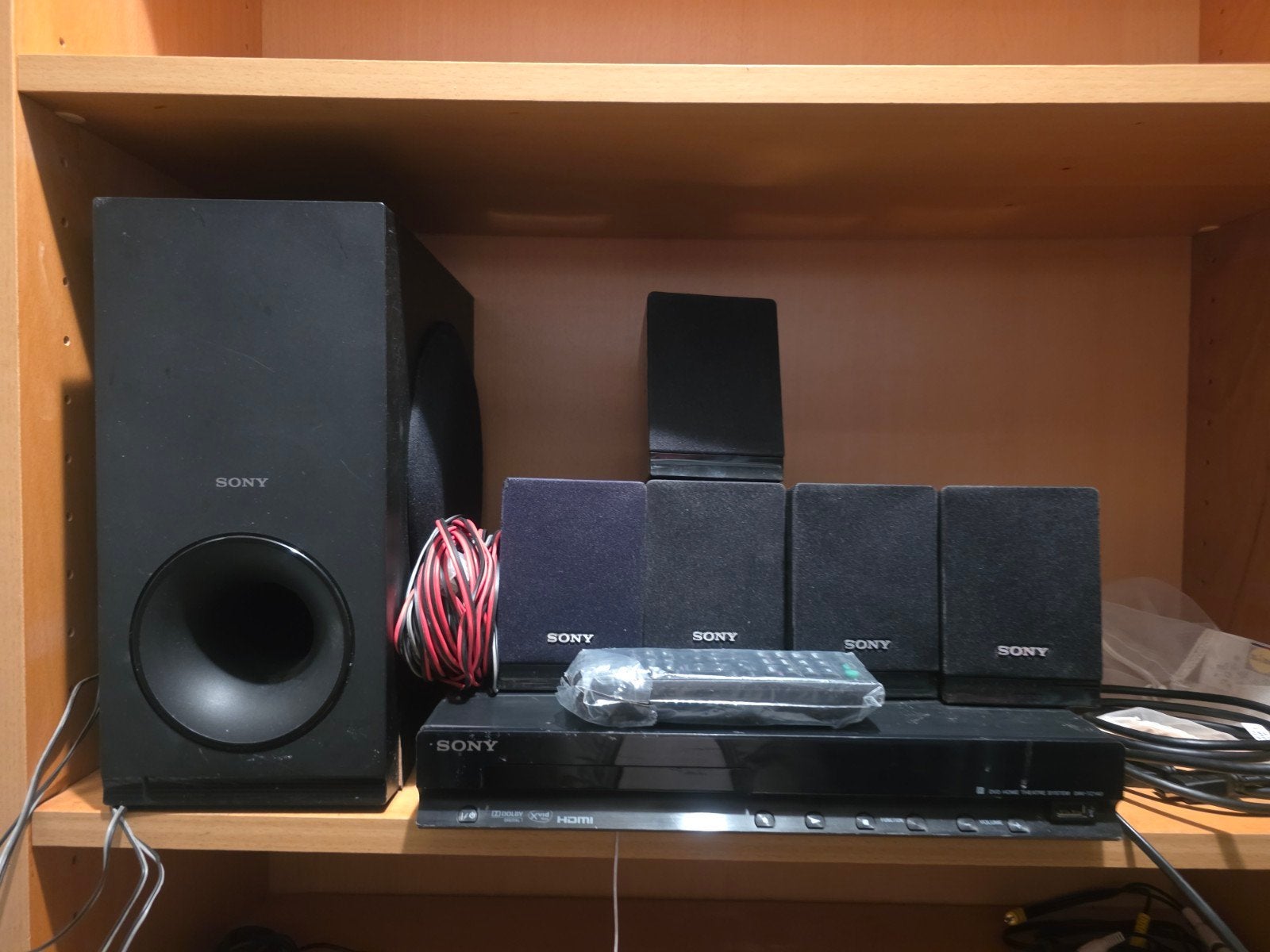 Sony Home Cinema Set HBD-TZ140 met 5.1 speakersysteem, Ophalen, Gebruikt, 5.1-systeem, Sony
