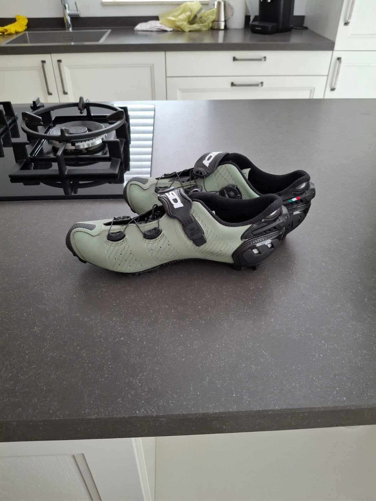 Sidi fietsschoenen - maat 44 1 gedragen, Ophalen, Zo goed als nieuw, Kleding