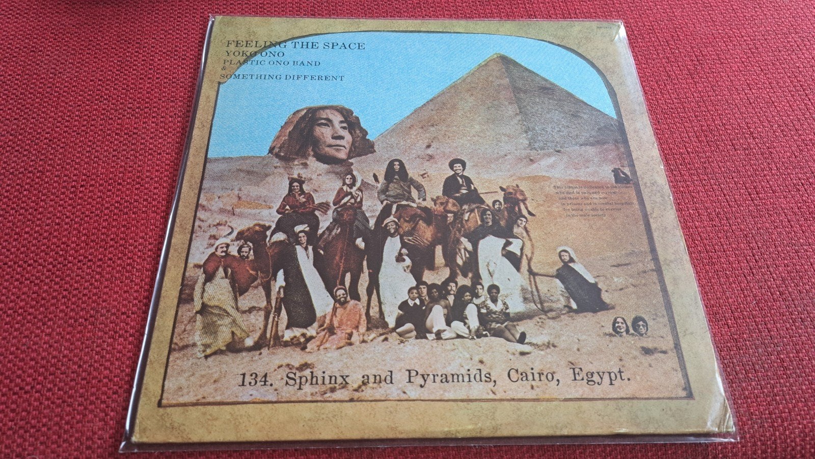 Yoko Ono Feeling the space USA Apple 1973 (+ Lennon Beatles), Ophalen of Verzenden, Gebruikt, 12 inch