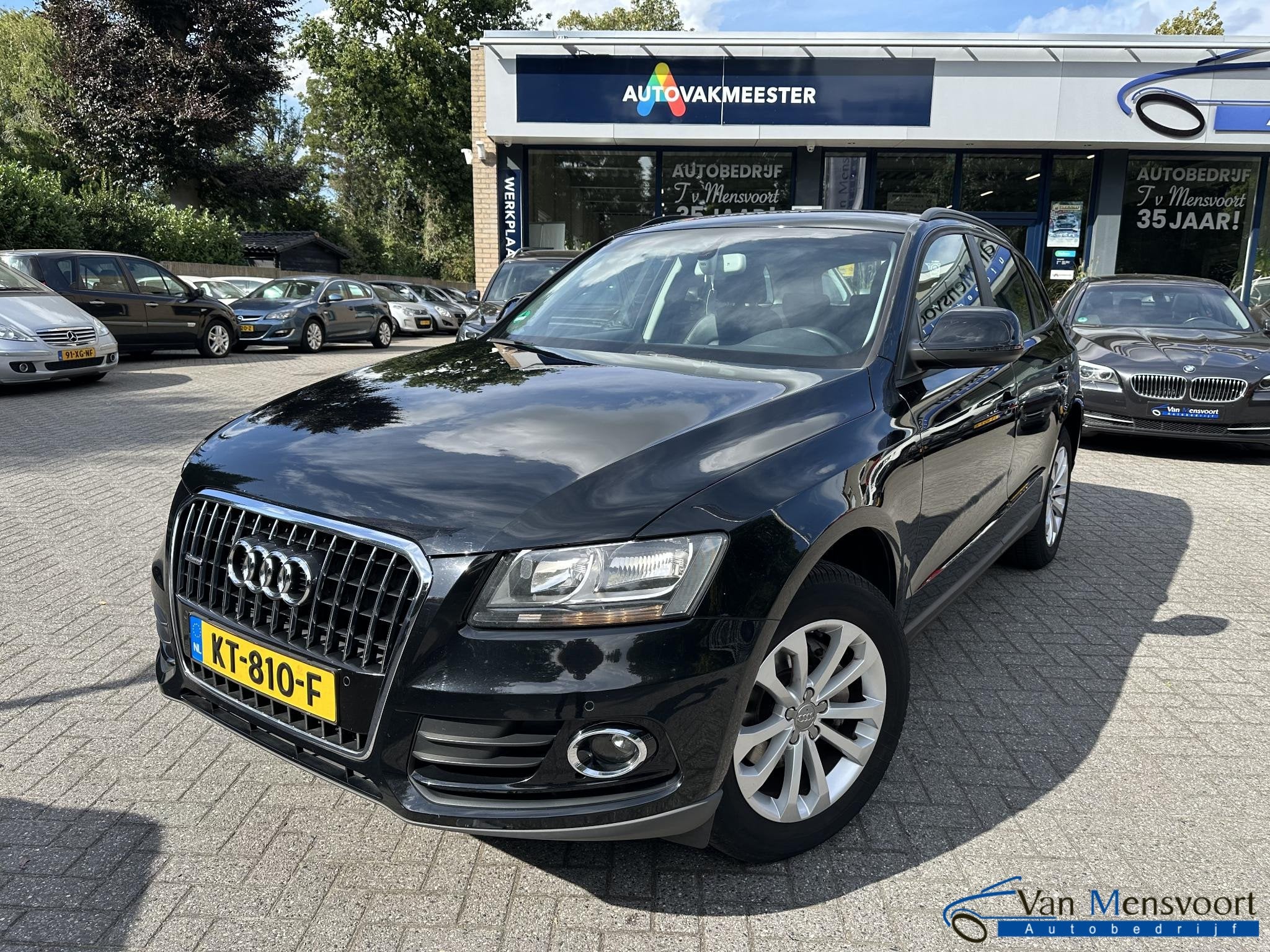 Audi Q5 2.0 TFSI 224PK Automaat Quattro Navi|Leder|Trekhaak|, 1730 kg, Gebruikt, 4 cilinders, Zwart