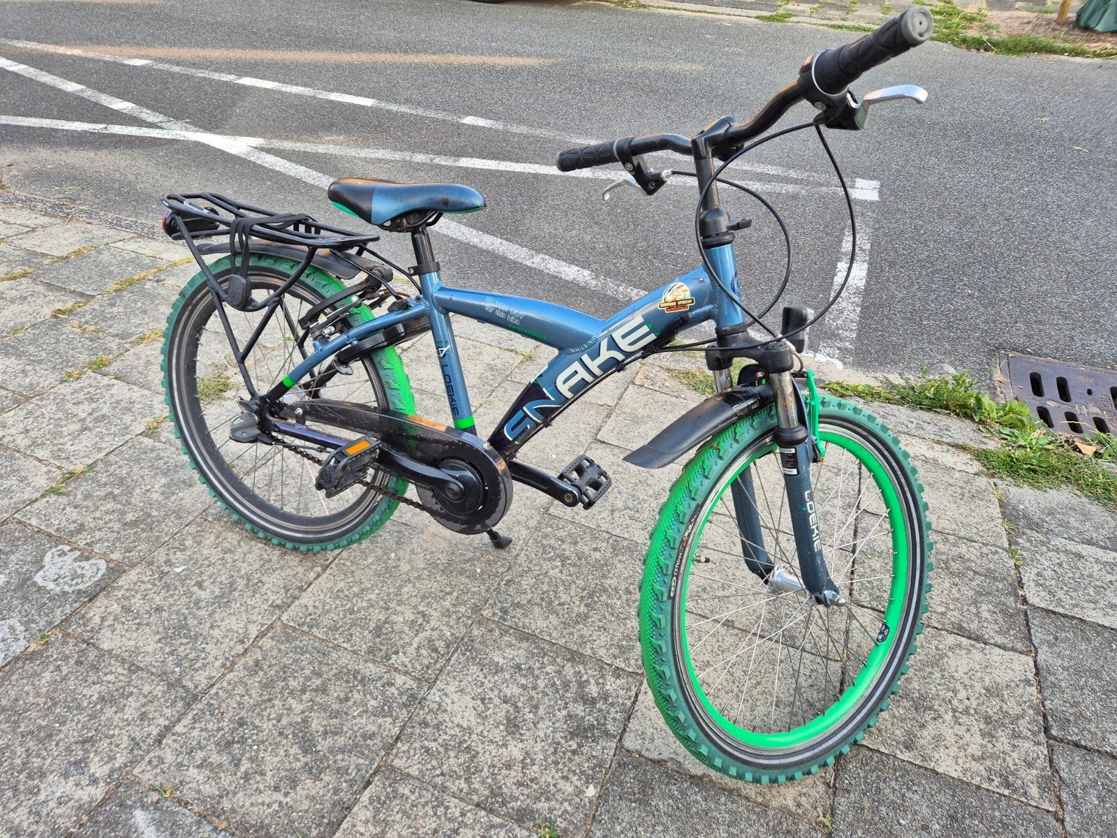 Stoere Batavus Snake 22 inch kinderfiets met 3 versnellingen, Fietsen en Brommers, Ophalen, Gebruikt, 20 inch of meer, Batavus