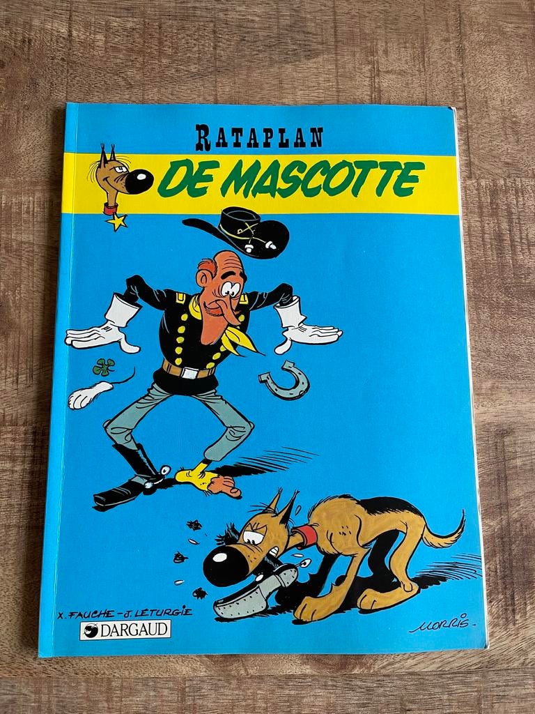 Rataplan - De Mascotte - Lucky Luke stripboek, Eén stripboek, Ophalen of Verzenden, Gelezen