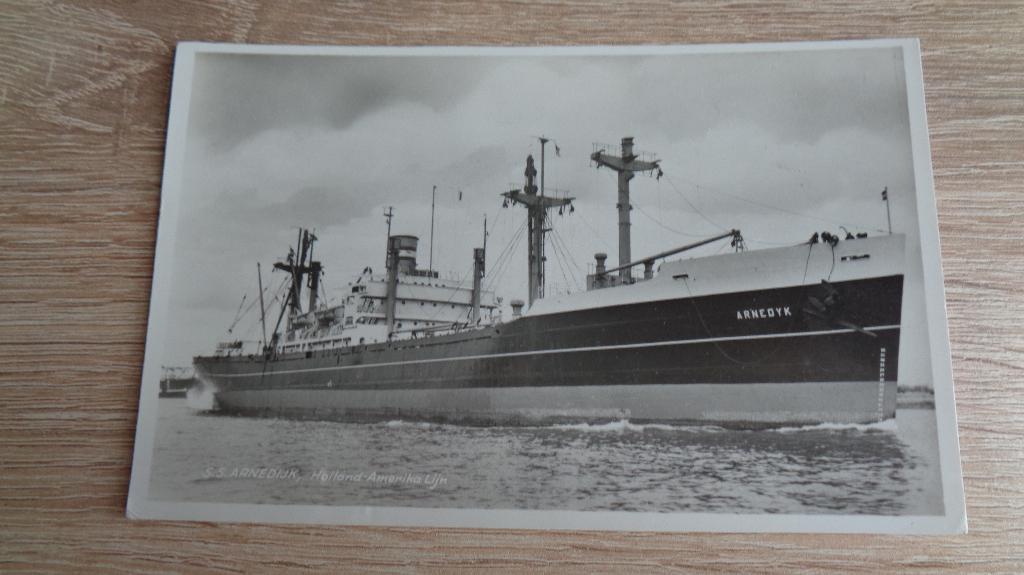 s.s. Arnedijk, Verzenden, Zo goed als nieuw, Kaart, Foto of Prent