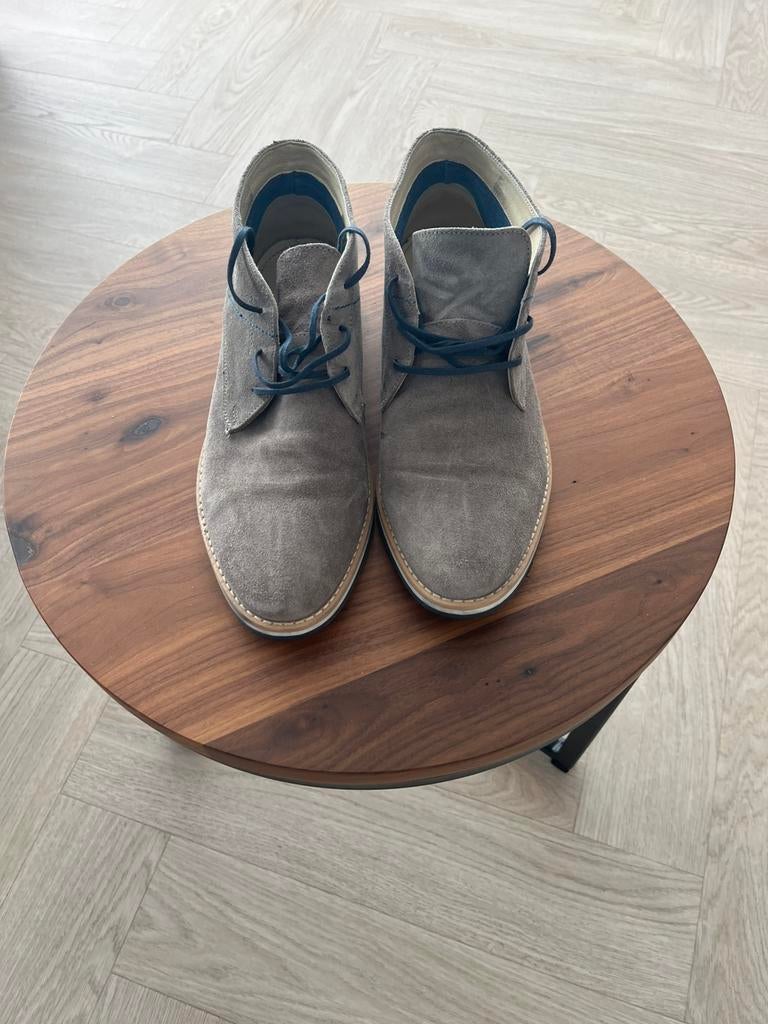 Herenschoenen licht grijs, Kleding | Heren, Schoenen, Overige kleuren, Ophalen of Verzenden, Gedragen, Veterschoenen