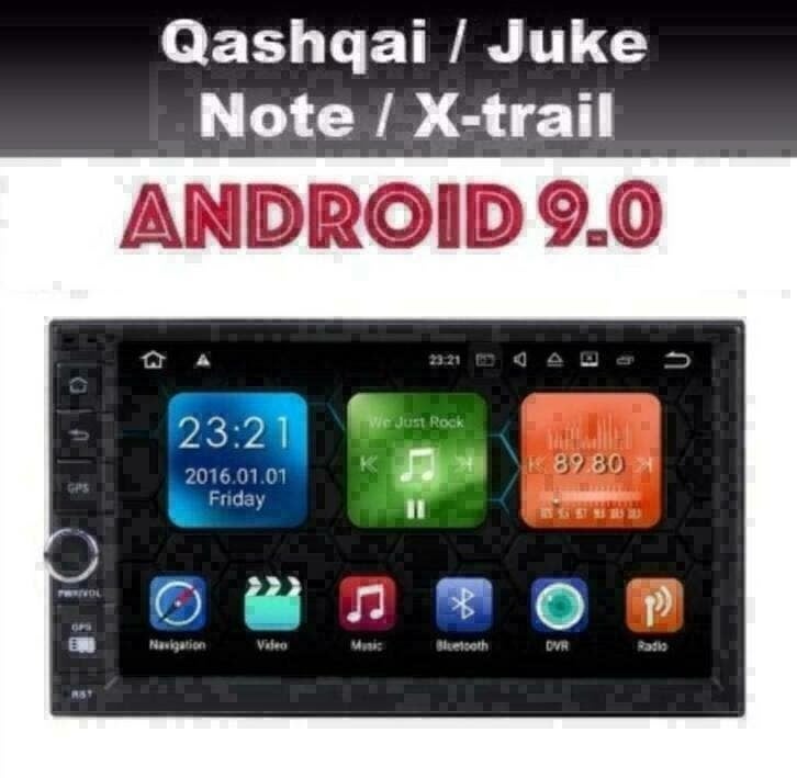 Nissan Qashqai Xtrail navigatie android 10 wifi dab+ carplay, Ophalen of Verzenden, Nieuw