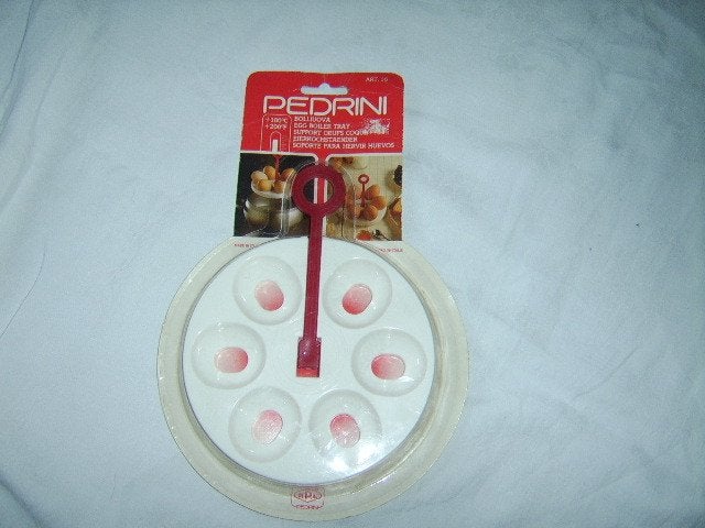 Vintage Pedrini eierkokerhouder eieroplifter New Old Stock, Huis en Inrichting, Overige typen, Ophalen of Verzenden, Nieuw, Kunststof