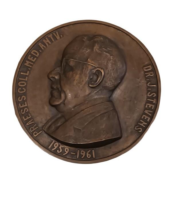 Frans Claessens bronzen wandplaat, Antiek en Kunst, Ophalen of Verzenden, Brons