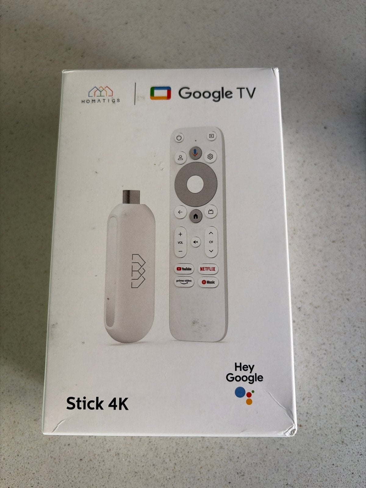 Homatics Box R 4K Google TV Stick - Nieuw in doos, Ophalen of Verzenden, Nieuw, HDMI, Minder dan 500 GB