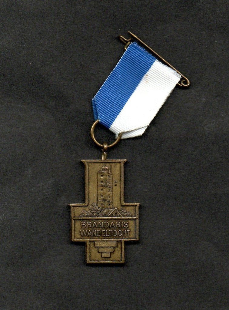 Medaille Terschelling Brandaris Wandeltocht Vuurtoren., Ophalen of Verzenden, Zo goed als nieuw